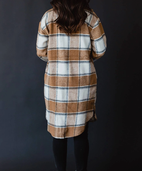 Long Panache Plaid Flannel